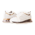 Vinci Leather The Cenova Leather Sneaker White