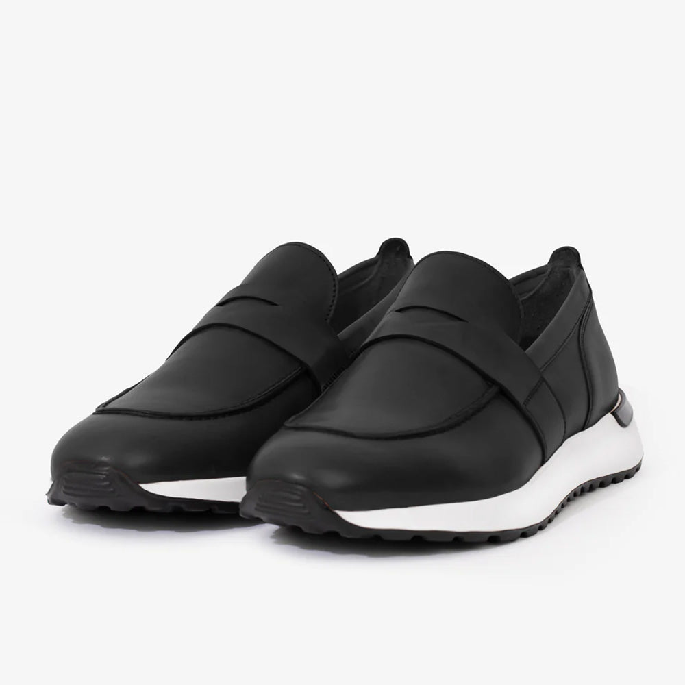 Vinci Leather The Lara Leather Sneaker Black