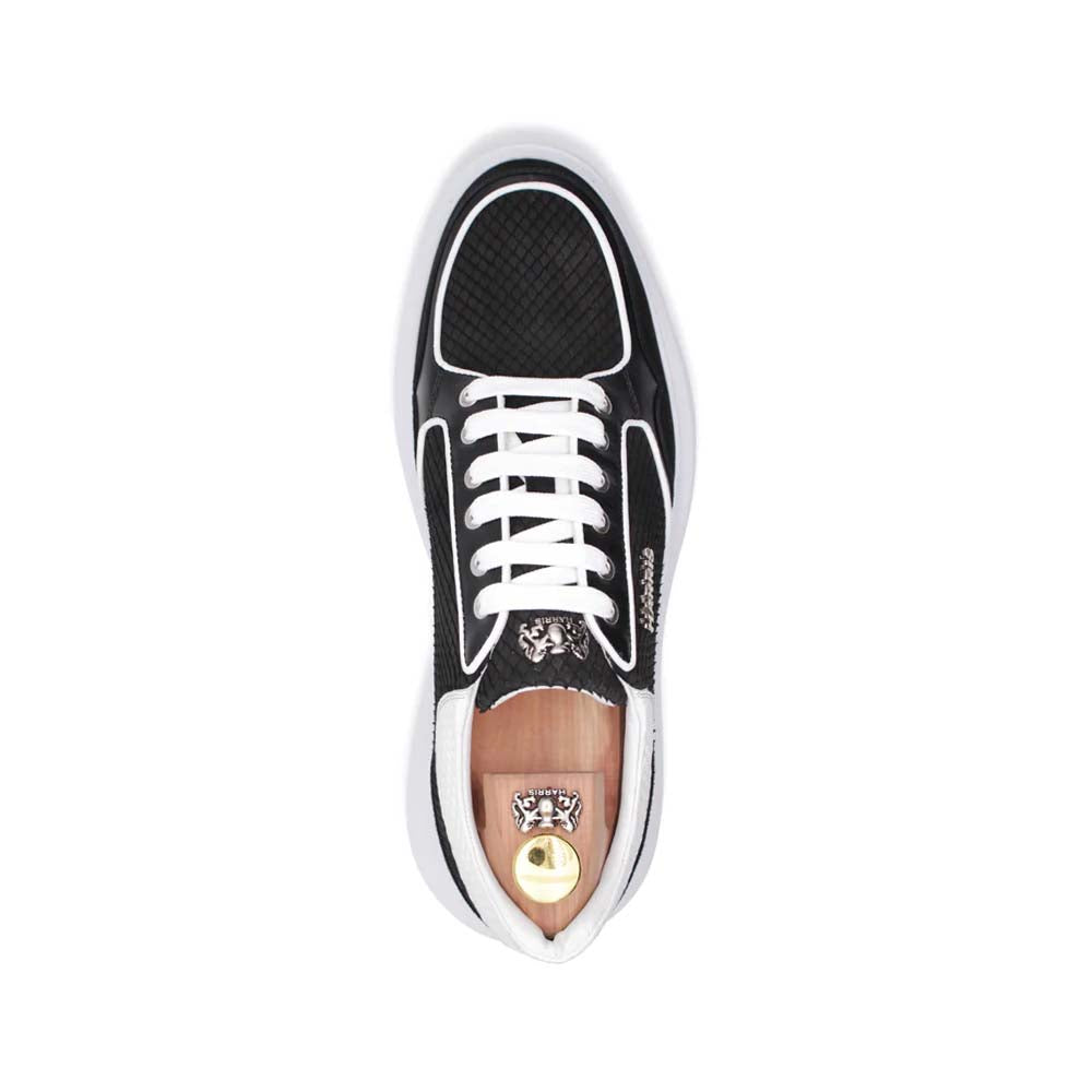 Harris Firenze 1913 Leather Sneakers Black