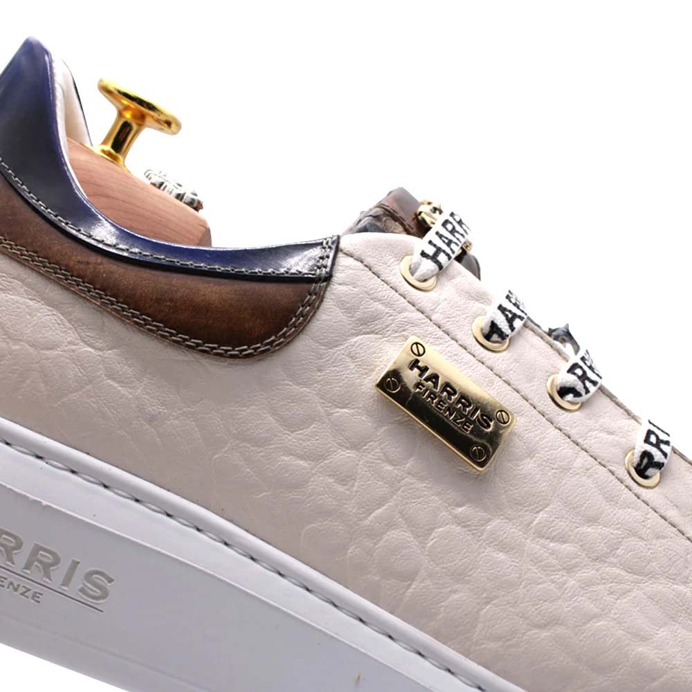 Harris Firenze 1913 Leather / Python Sneakers Jeans