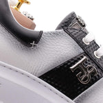 Harris Firenze 1913 Hand Shaded Leather Sneakers White / Black