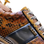 Harris Firenze 1913 Precious Python Sneakers Giallo