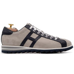 Harris Firenze 1913 Leather & Suede Sneakers Beige