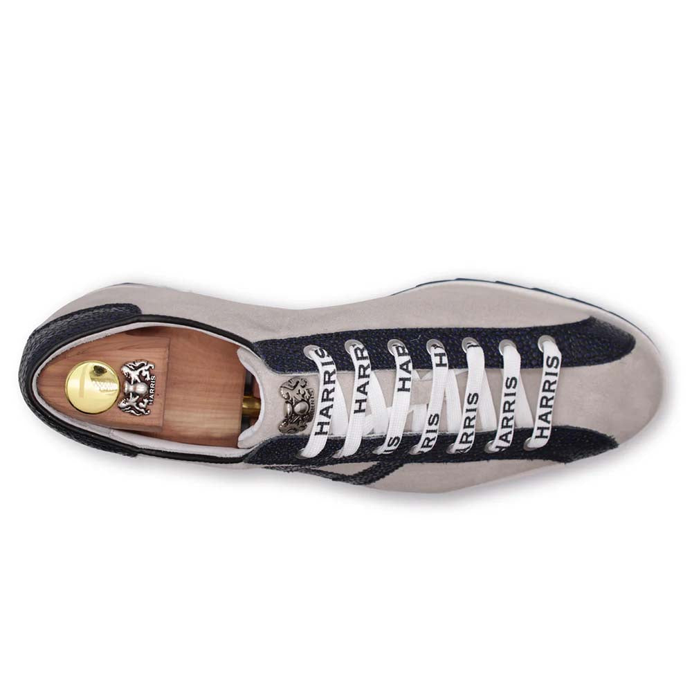 Harris Firenze 1913 Leather & Suede Sneakers Beige