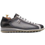 Harris Firenze 1913 Hand Shaded Leather Sneakers Grey