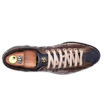 Harris Firenze 1913 Hand-Painted Signature Sneaker Brown