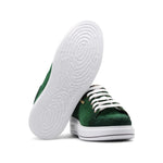 Harris Firenze 1913 Hand Shaded Suede Sneakers Green