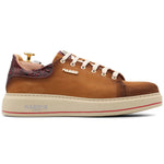 Harris Firenze 1913 Hand Shaded Suede Sneakers Ocra