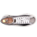 Harris Firenze 1913 Printed Crocodile & Precious Leather Sneakers Black