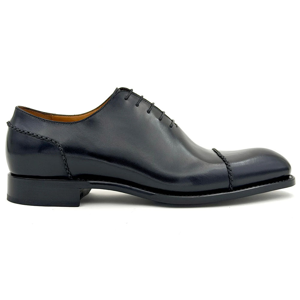 Ugo Vasare Henry Leather Cap Toe Oxford Black