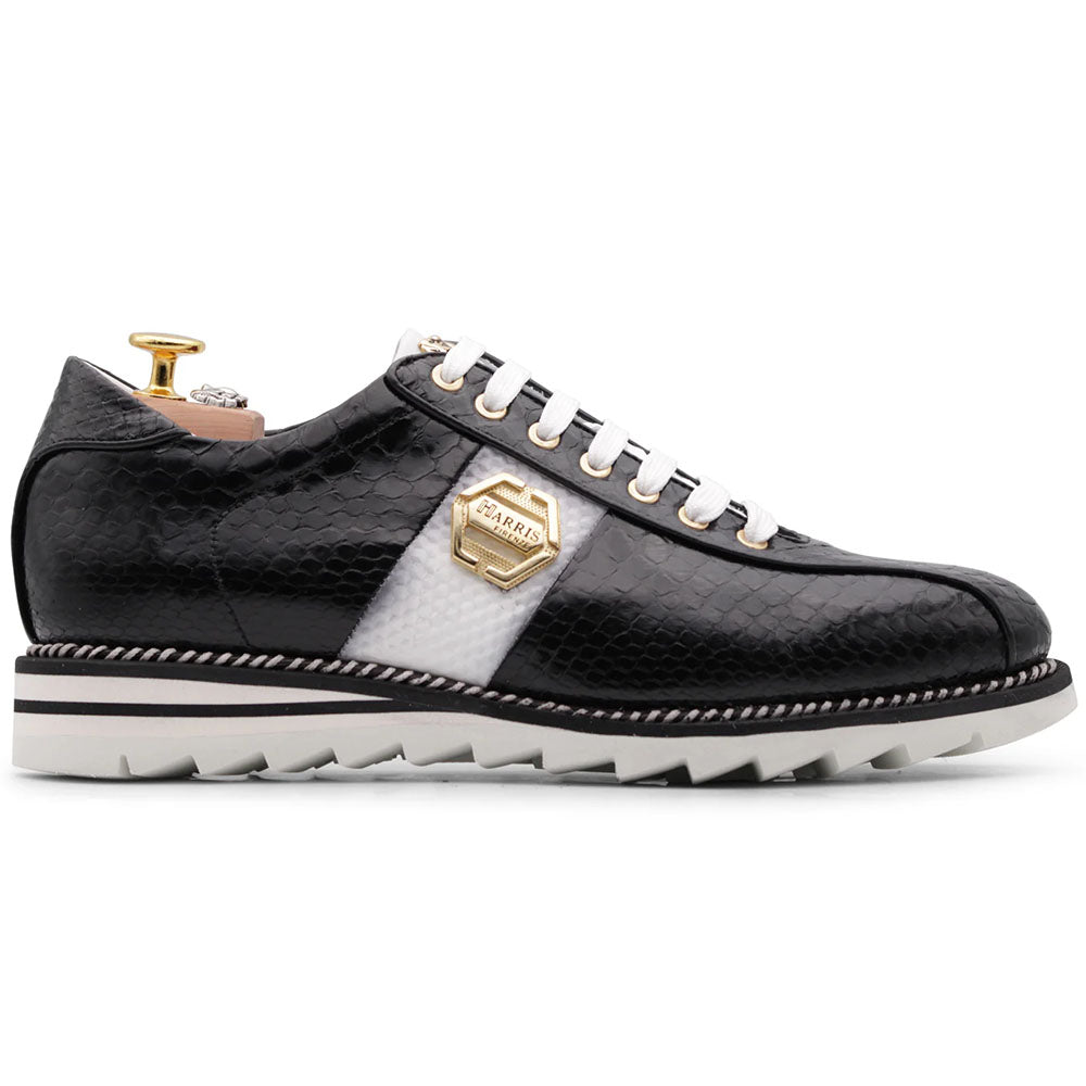 Harris Firenze 1913 Precious Leather Sneakers Black