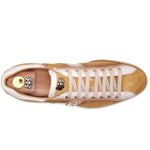 Harris Firenze 1913 Hand Shaded Suede Sneakers Brown