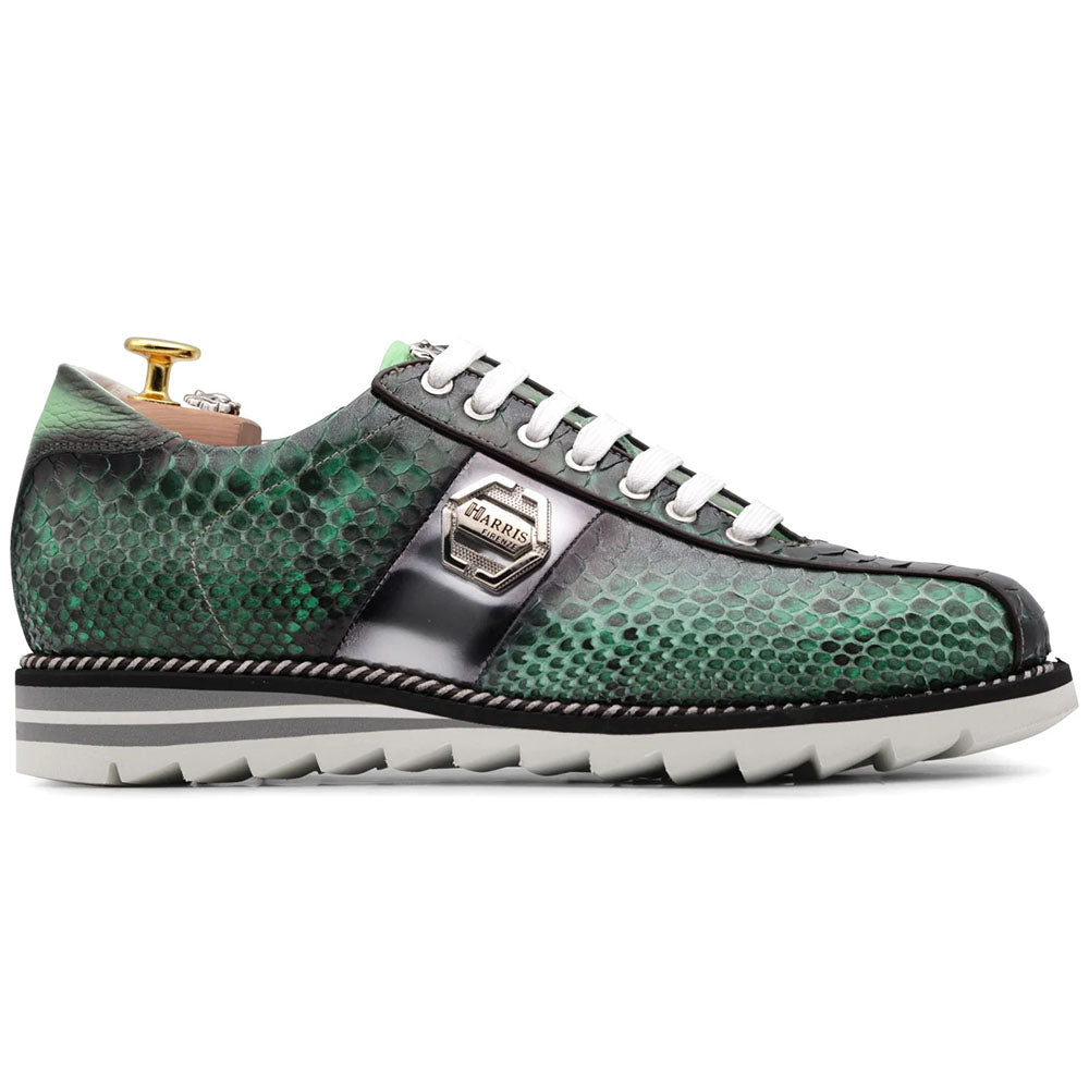Harris Firenze 1913 Precious Leather Sneakers Green