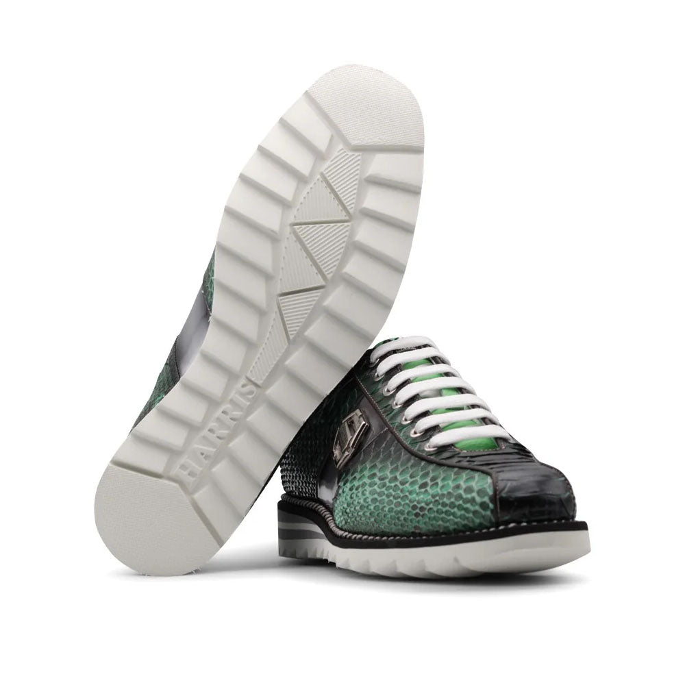 Harris Firenze 1913 Precious Leather Sneakers Green