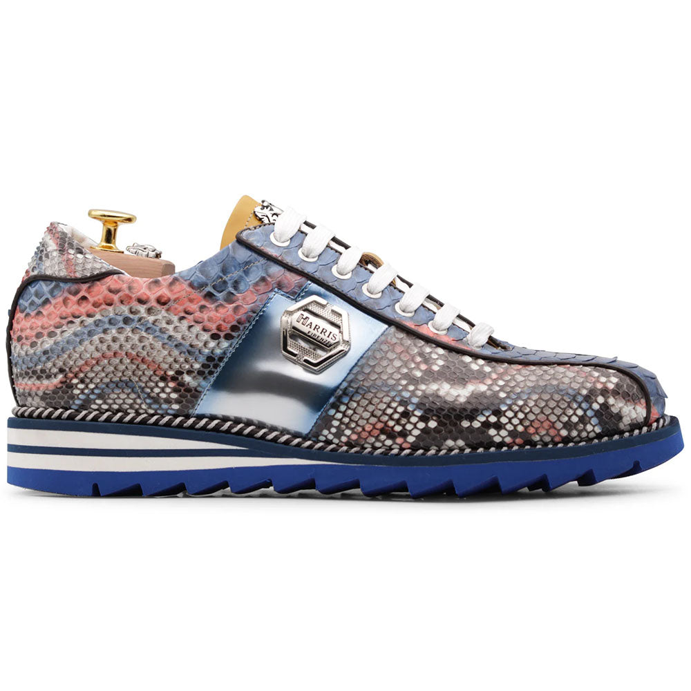 Harris Firenze 1913 Precious Leather Sneakers Light Blue