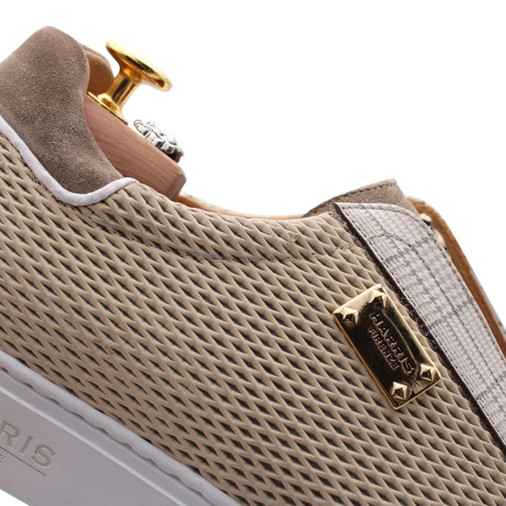 Harris Firenze 1913 Perforated Slip-On Suede Sneakers Brown