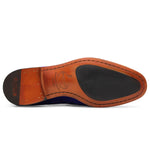 Harris Firenze 1913 Crocodile Print Bit Moccasin Honey