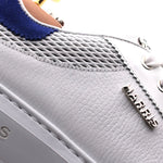 Harris Firenze 1913 Soft Leather Sneakers White / Blue