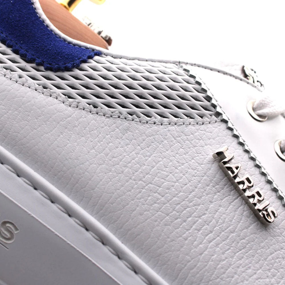 Harris Firenze 1913 Soft Leather Sneakers White / Blue