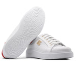Harris Firenze 1913 Soft Leather Sneakers White /Red