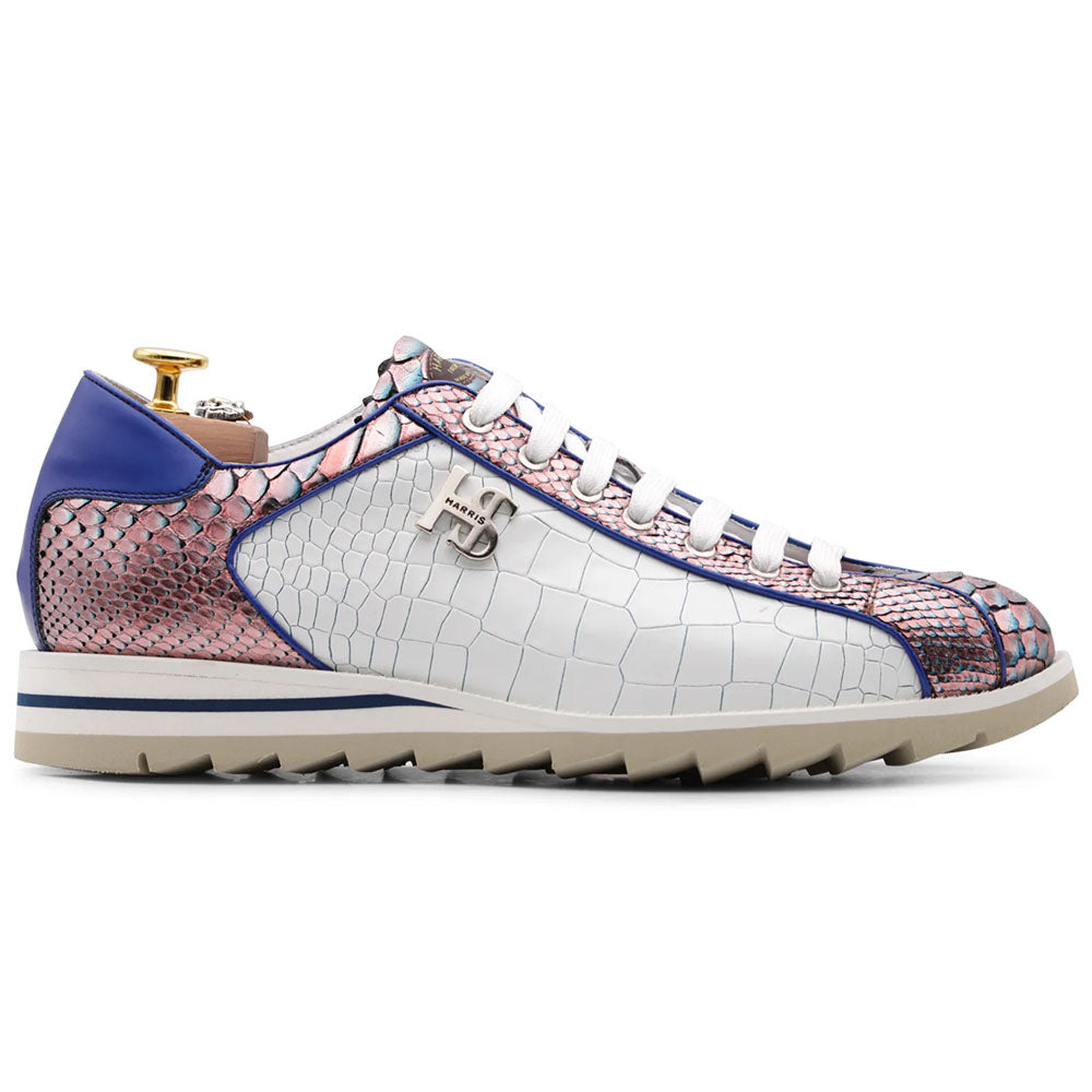 Harris Firenze 1913 Limited Edition Python Sneakers Rose