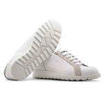 Harris Firenze 1913 Printed Leather Sneakers White