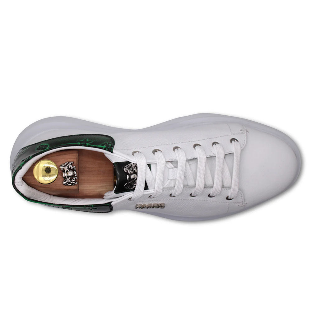 Harris Firenze 1913 Soft Leather Sneakers White / Green