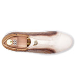 Harris Firenze 1913 Woven Leather Slip-On Sneakers Beige