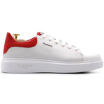 Harris Firenze 1913 Soft Leather Sneakers White /Red