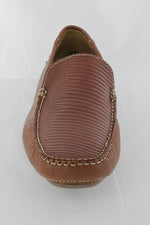 Patrick Gibbons Handmade Lizard Driving Shoes Cognac