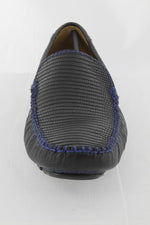 Patrick Gibbons Handmade Crocodile Driving Shoes Black