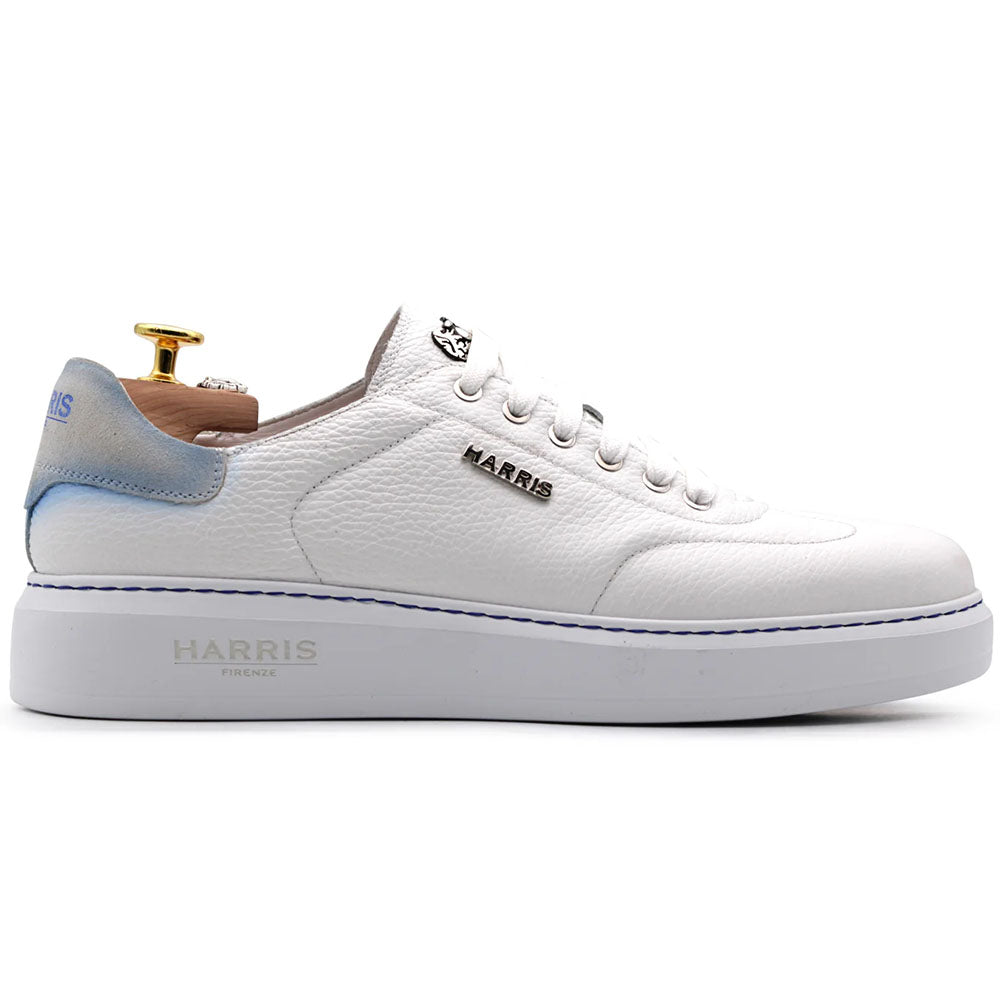 Harris Firenze 1913 Soft Leather Sneakers White
