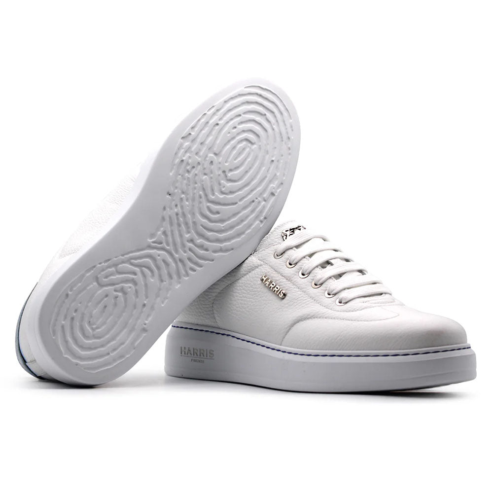 Harris Firenze 1913 Soft Leather Sneakers White