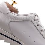 Harris Firenze 1913 Full Grain Leather Sneakers White
