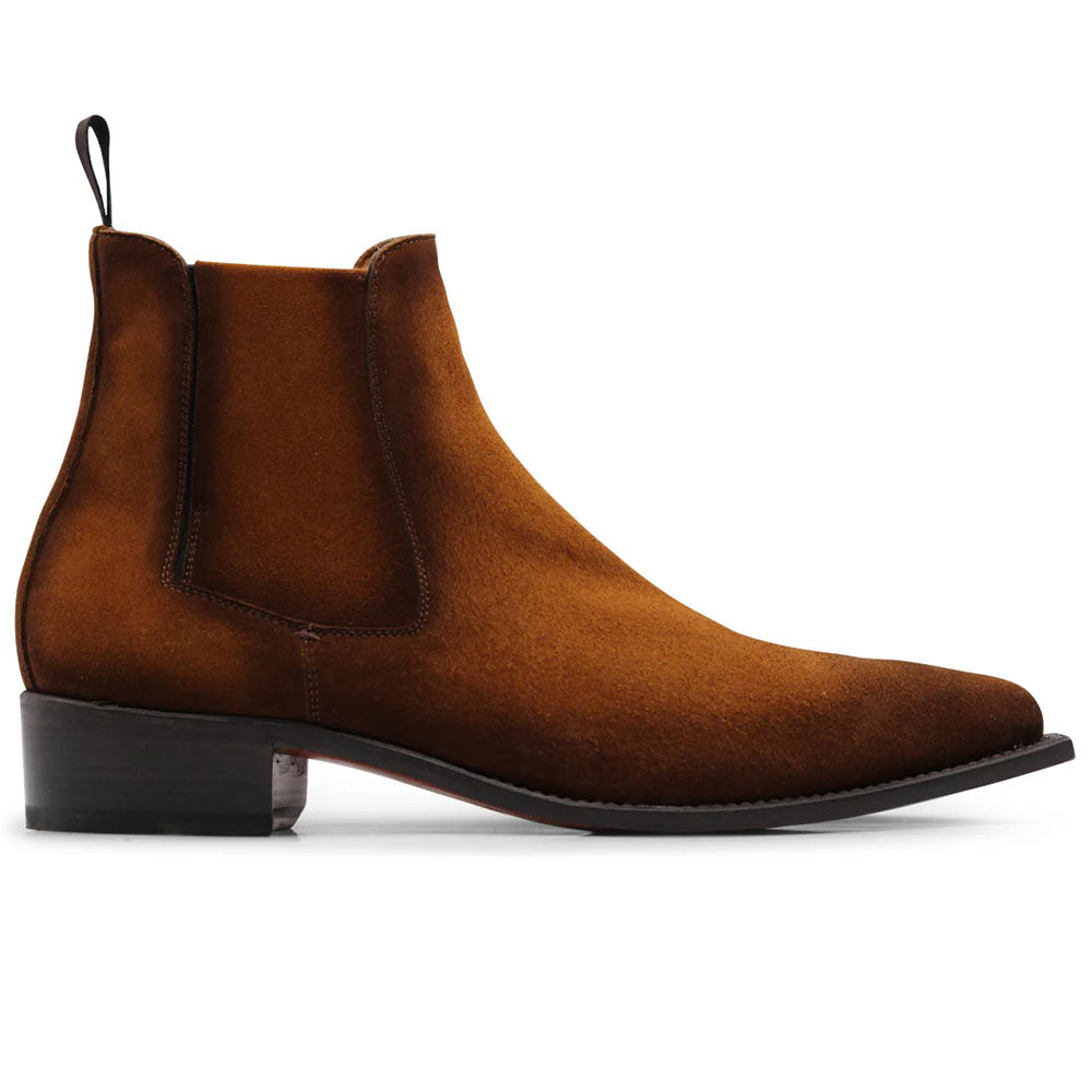 Harris Firenze 1913 Texan Suede Ankle Boot Cognac