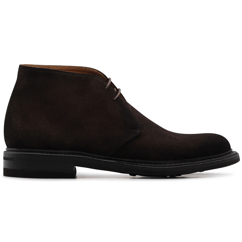Harris Firenze 1913 Suede Ankle Chukka Boot Dark Brown