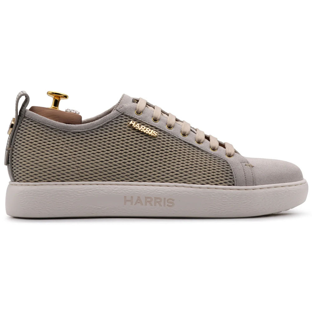 Harris Firenze 1913 Suede & Perforated Sneakers Sand