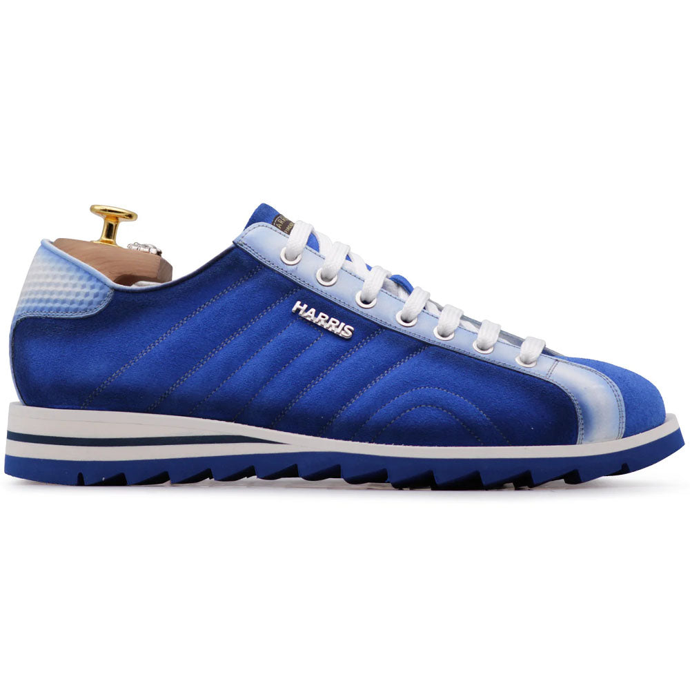 Harris Firenze 1913 Suede Comfort Sneakers Blue