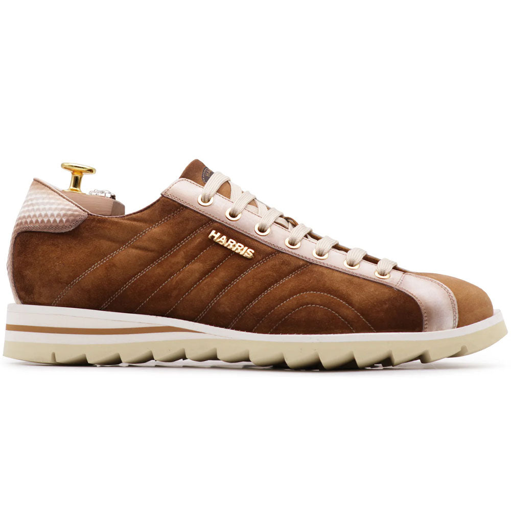 Harris Firenze 1913 Suede Comfort Sneakers Brown