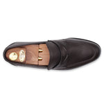 Harris Firenze 1913 Rice Grain Embossed Leather Brown