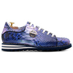Harris Firenze 1913 Shaded Python Sneakers Blue