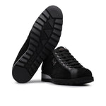 Harris Firenze 1913 Soft Suede Sneakers Black
