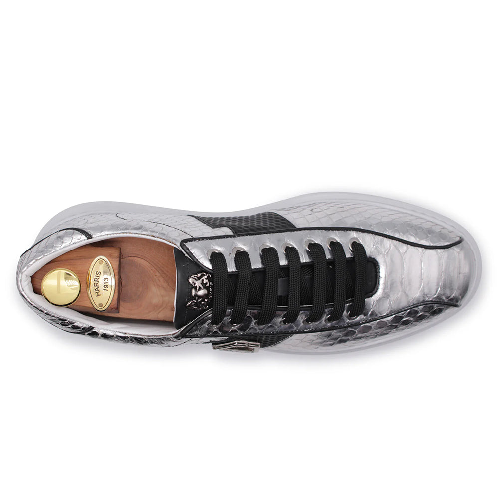 Harris Firenze 1913 Premium Leather Sneakers Metal