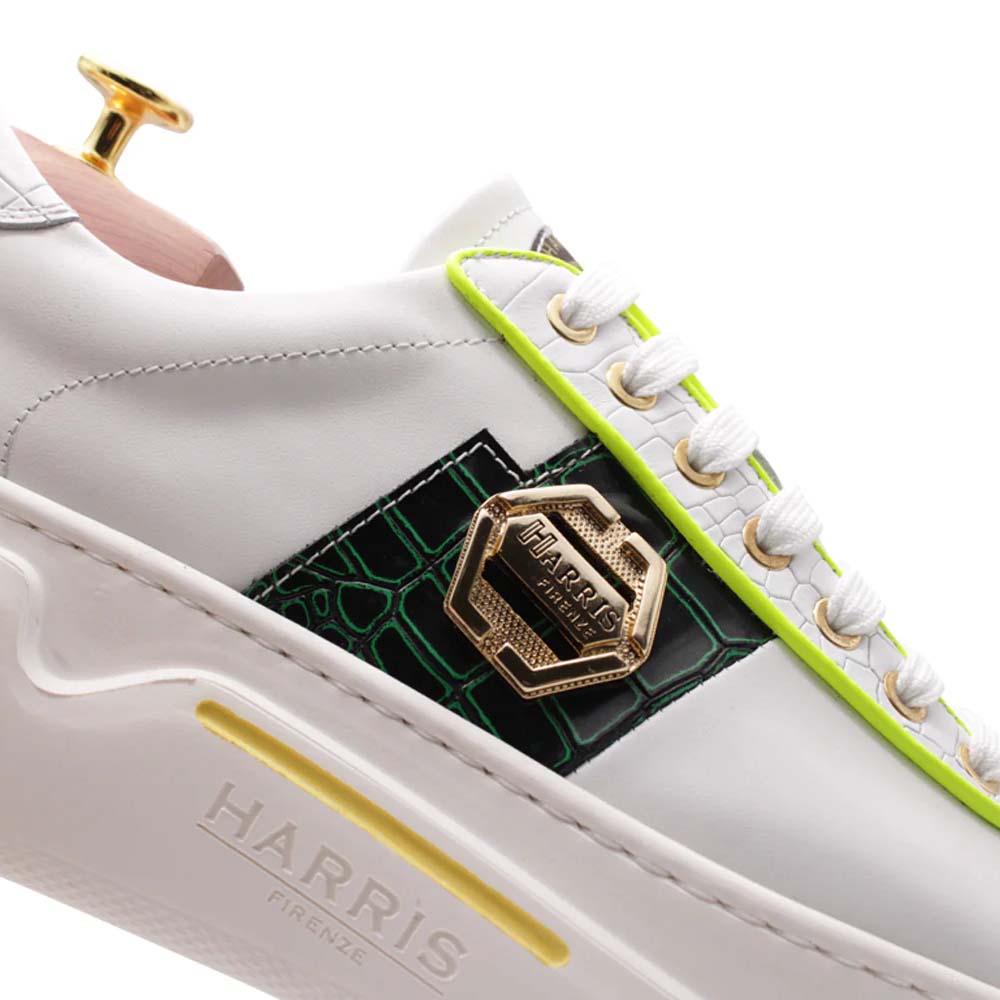 Harris Firenze 1913 Leather Sneakers Green