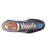 Harris Firenze 1913 Shaded Python Sneakers Blue