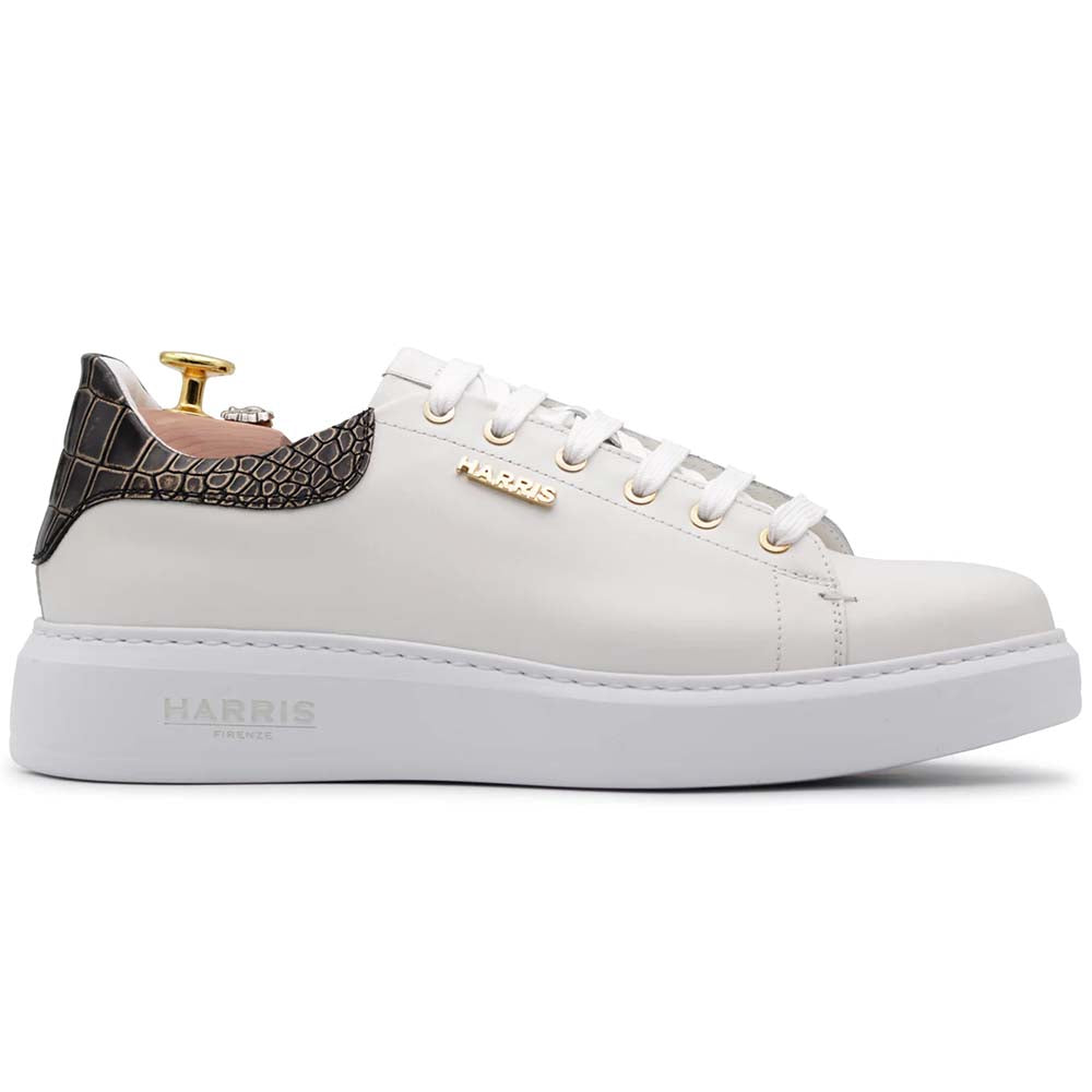 Harris Firenze 1913 Leather Sneakers Oro