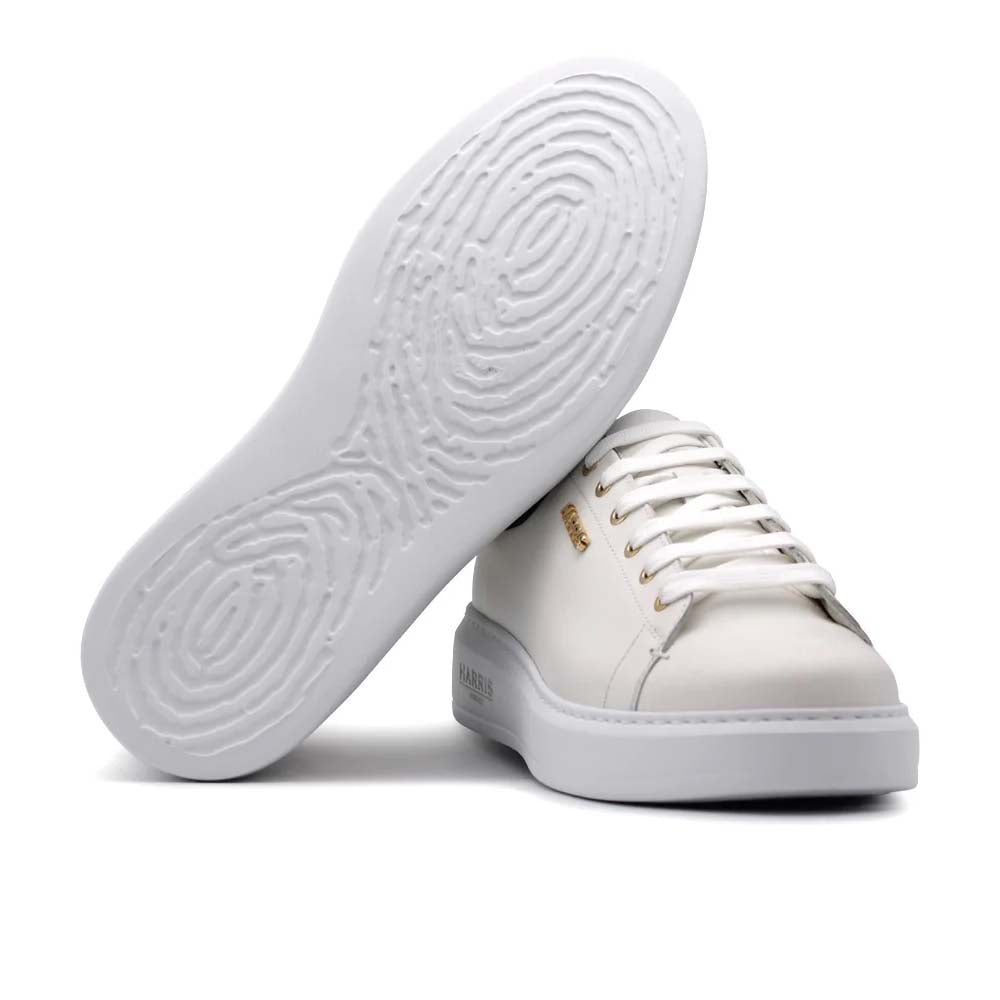 Harris Firenze 1913 Leather Sneakers Oro