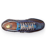 Harris Firenze 1913 Shaded Python Sneakers Brown
