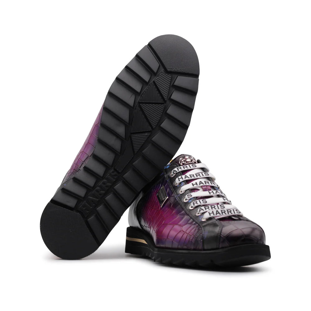 Harris Firenze 1913 Leather Sneakers Burgundy