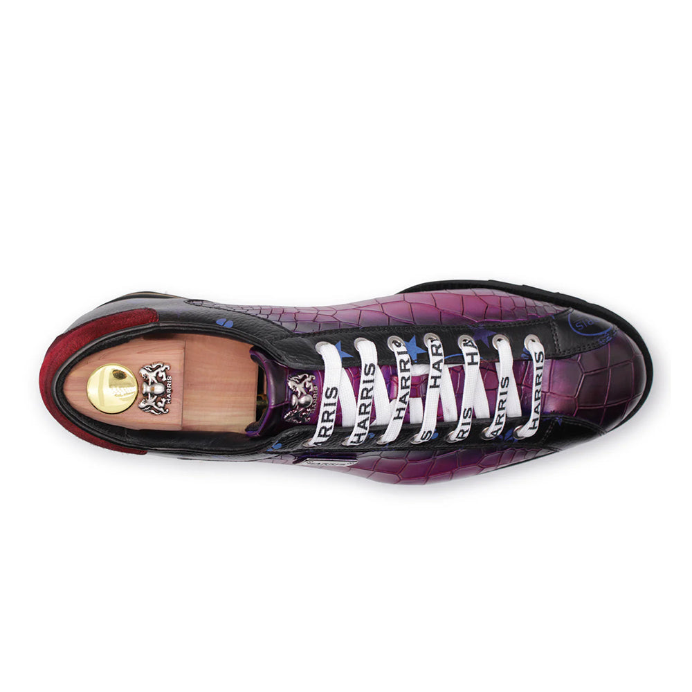 Harris Firenze 1913 Leather Sneakers Burgundy